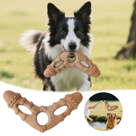 BotaniNest Puppy Chew Toys For Teething Dog Toys To Keep Them Busy Interactive Bone Shaped Teeth Cleaning Supplies For Boredom Reduction Training Tug