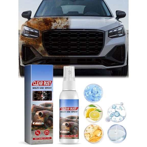 BotaniNest Purpose Removal Spray Car Tire Cleaning Decontamination Refurbishment Oxidation Cleaner 30ML