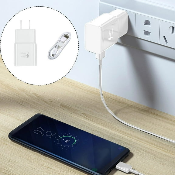 BotaniNest QC3.0 Fast Charging Head Applies To S6/S7 Mobile Phone Charger Type C Data S8 Charging