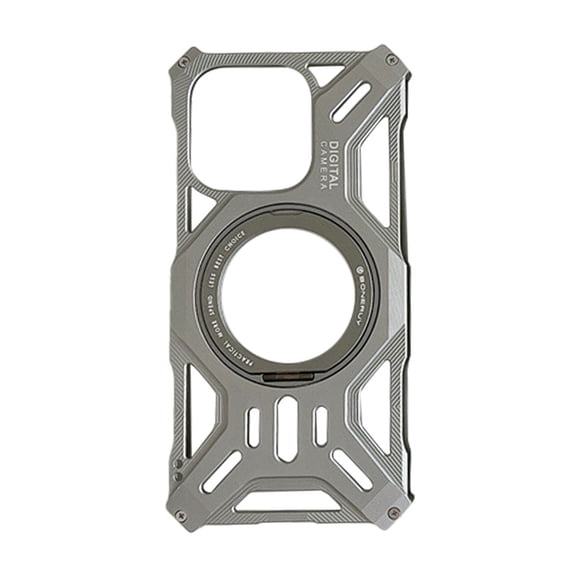 BotaniNest Series Metal Phone Enhanced And Lens Support The Perfect Blend Of Style And Functionality! Gray