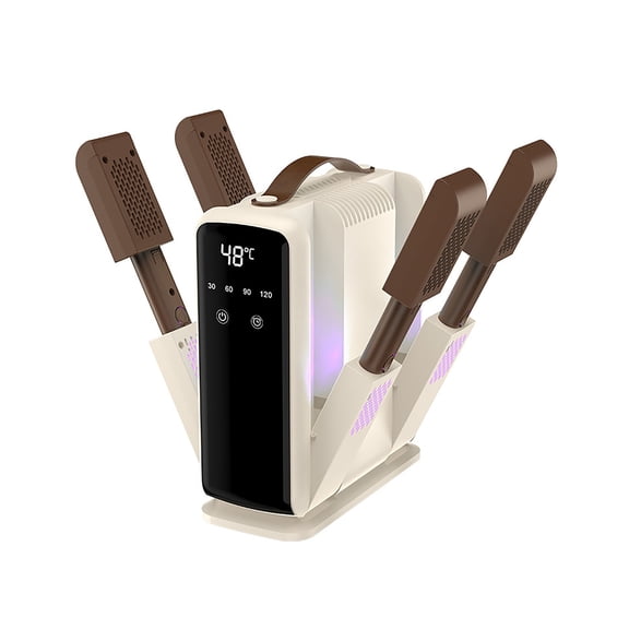 BotaniNest Shoe & Boot Dryer — A Portable Handheld Dryer Featuring Drying Adjustable Timing And The Option To Rose For Enhanced Deodorization.