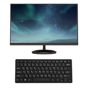 BotaniNest Slim USB Multimedia Wired Keyboard 78 Keys. Arabic Keyboard For Laptop And Computer