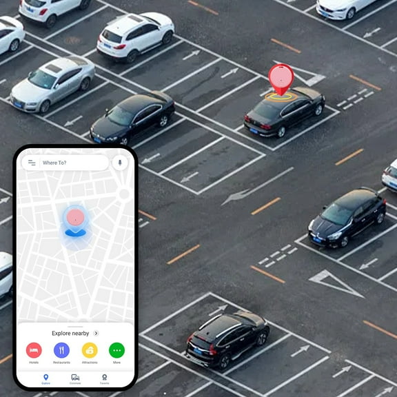 BotaniNest Smart 5.0 Lost Round Key Finder With App Support For Keys Bags & More