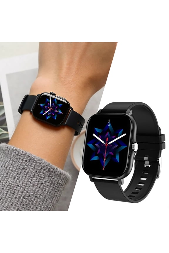 Smart Watch With 1.83 Inch Screen Fitness Calling Heart Rate Sleep Tracking