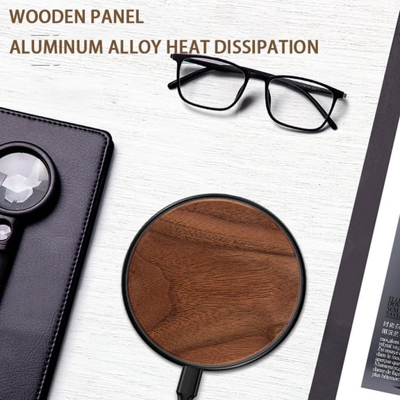 BotaniNest Smart Wireless Charger Fast Charge Technology Overheat & LED Display For Secure Effortless Charging Of Your Devices!