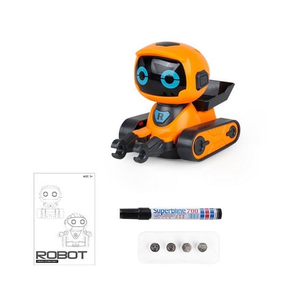 BotaniNest Sound Track Drawing Early Education Intelligent Robot Toy This Function Can Improve Motor Skills And Encourage Gaming.