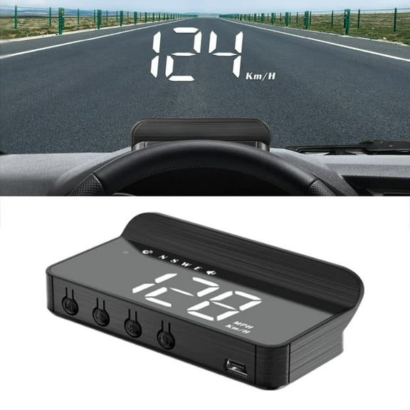 BotaniNest Speedometer For Car Heads Up Display For Cars Universal Heads Up Display Hud For Car Digital Speedometer With Speed
