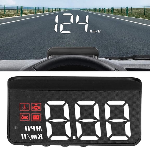BotaniNest Speedometer For Car Heads Up Display For Cars Universal Heads Up Display Hud For Car Digital Speedometer With Speed