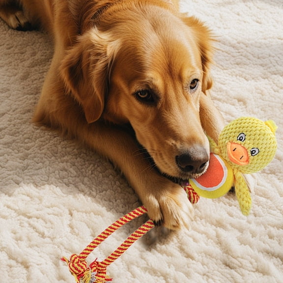 BotaniNest Suitable For Dog Toys That Like To Chew Pet Toys Squeaky Frog Rope Toys Braided Dog Toys Suitable For Small And Medium Dogs