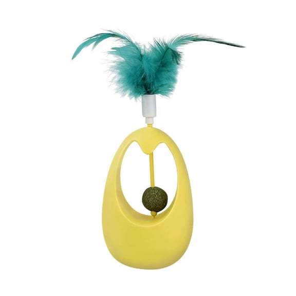 BotaniNest Toys For Indoor Cats Tumbler With Interactive Teaser Wand & Chew Toys For ( Cat Toy)