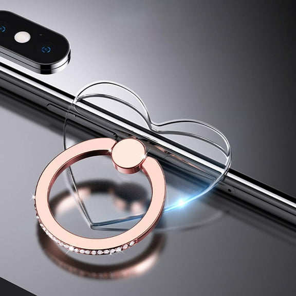 BotaniNest Transparent Phone Ring Stand Holder Cell Phone Ring Holder Finger Grip 360 Way Rotation