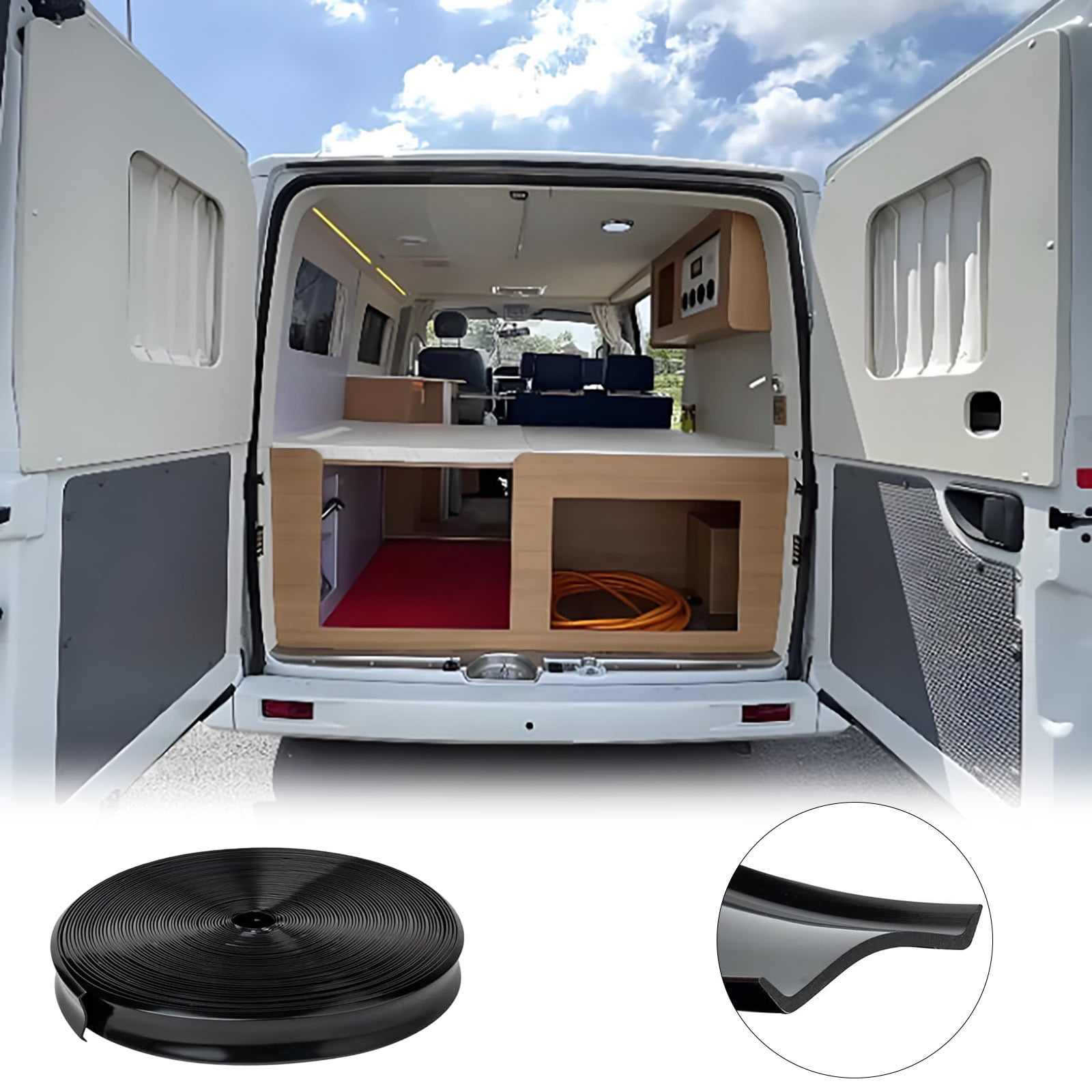 BotaniNest Trim Molding Insert Duty RV Trim Molding Weather Stripping ...