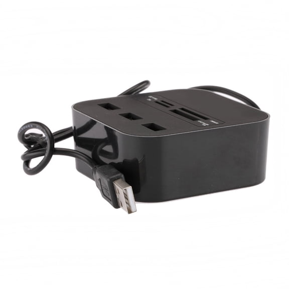 BotaniNest USB Computer Multifunctional Card Reader 7 In 1 Hub Mul Ti In 1 Camera SD/TF/MS/M2 Card Splitter