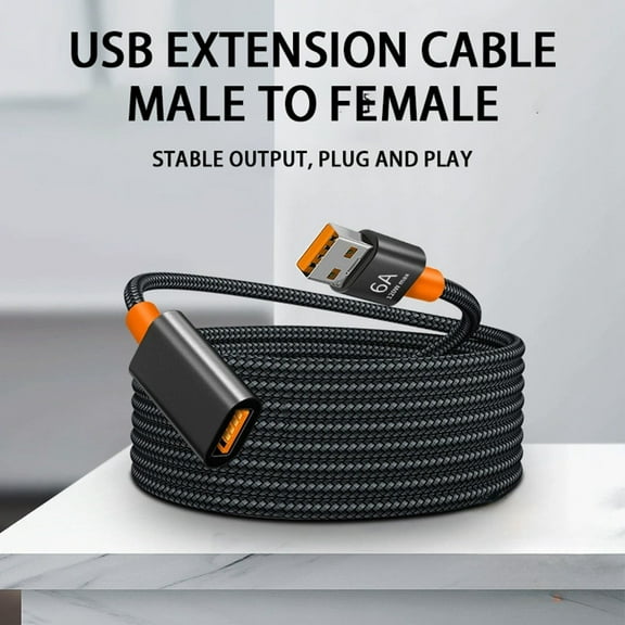 BotaniNest USB Extension 3.0 Extend Your Connection Up To 16 Feet With High Speed Data Transfer & Durable Design For All Devices!