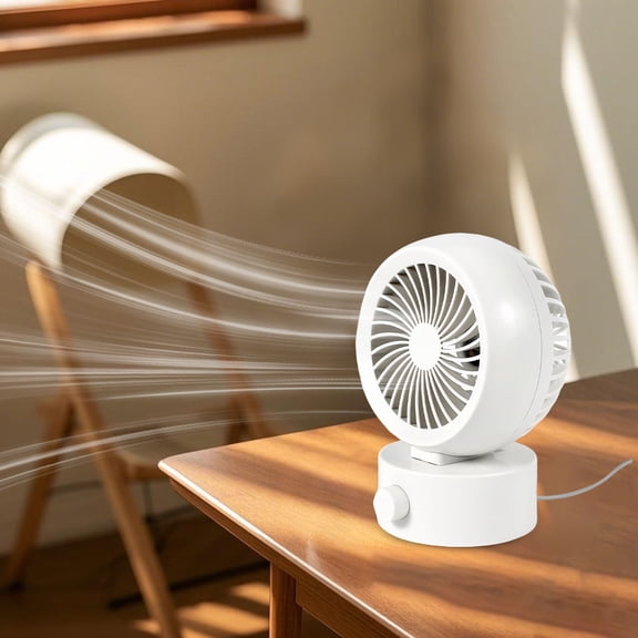 BotaniNest USB Mini Desktop Air Recirculation Fan Quiet And Efficient Simply Plug It Into The USB Port On Your Computer Power Bank Or Wall Adapter To Enjoy A Refreshing .