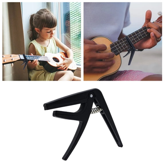 BotaniNest Ukulele Capo Handed Quick Change Ukelele Capo Guitar Parts Accessories