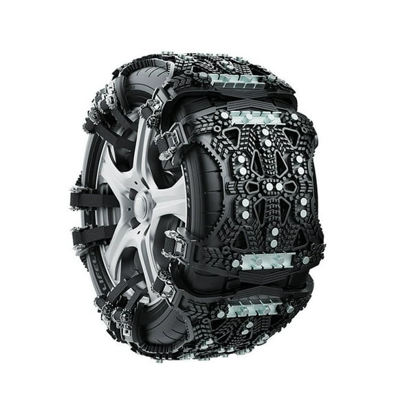 BotaniNest Universal Vehicle Chains Steel Plate Traction Grip For SUVs Trucks All Season Winter Road Drive