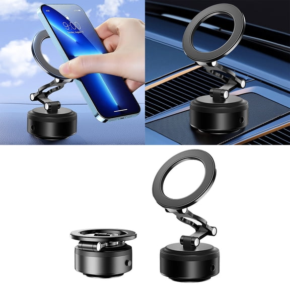 BotaniNest Upgraded Adjustable Vacuum Suction Cup Car Phone Holder Phone Mount Suitable For Car/Gym//Smooth Compatible With IPhone And Android