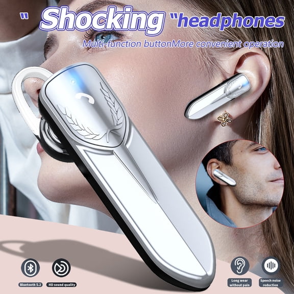 BotaniNest V19 Single Ear Stereo In-ear Long Standby In-ear Business Bluetooth Headset