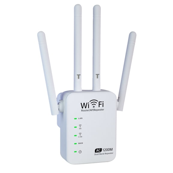 BotaniNest Wifi Extender Repeaters 1200M Signal Booster Mode Amplifier/Dual Band Wireless