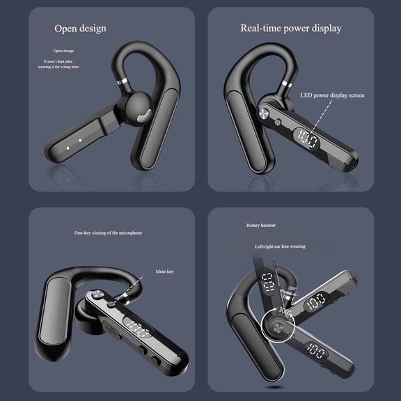 BotaniNest Wireless Headset With Clear Stereo Sound Comfortable Fit Long Lasting Battery Hands Calling And Seamless Device Pairing For Everyday Use