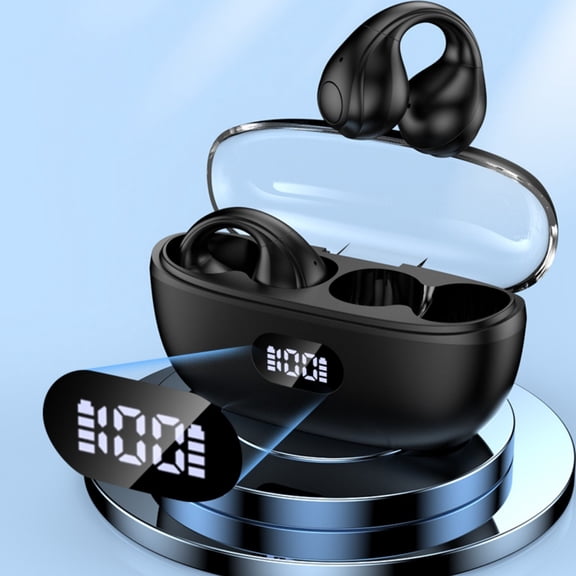 BotaniNest Wireless Headset With Long Battery Life And Power Display Ultimate Connectivity And Convenience