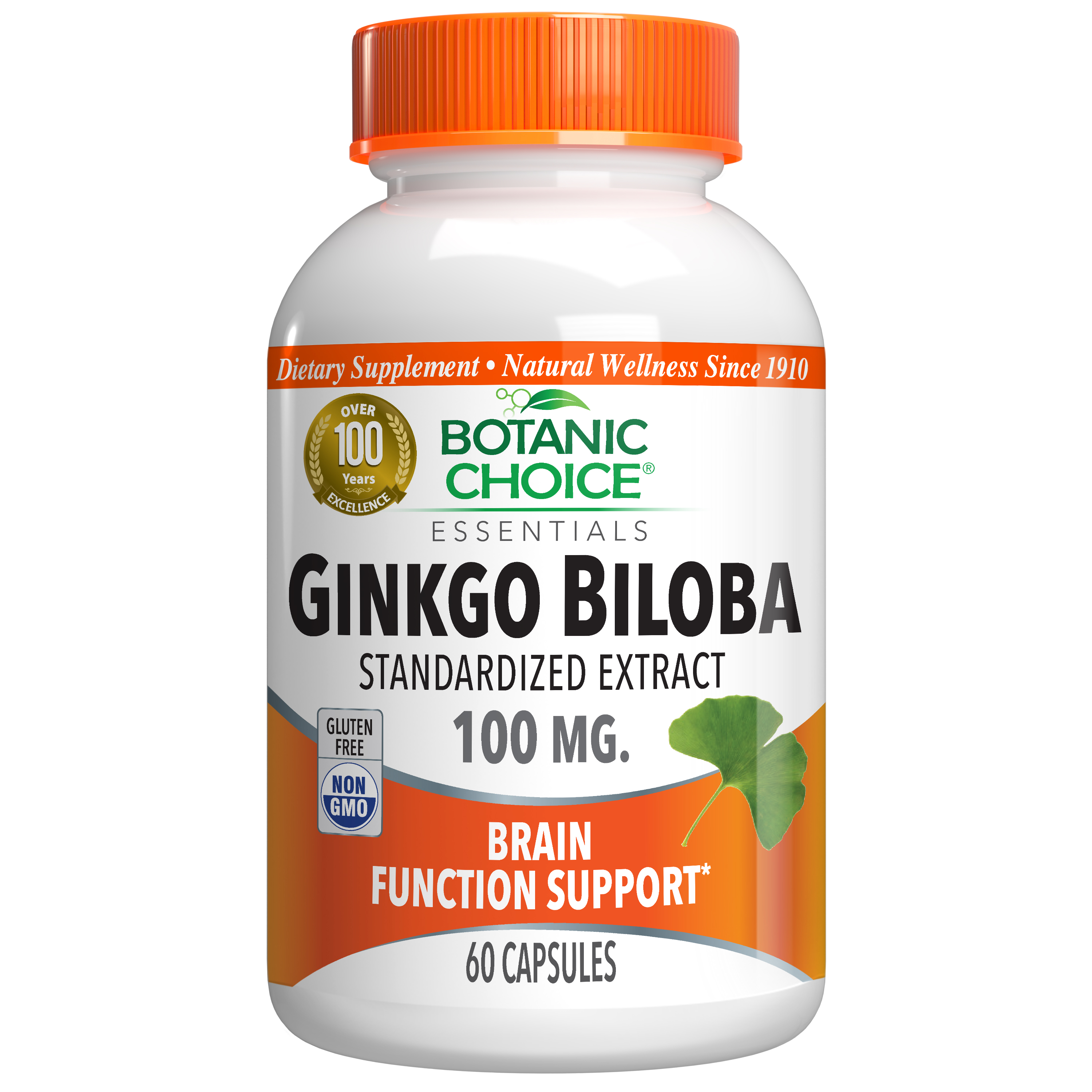 Botanic Choice Ginkgo Biloba Extract 60 mg. , 60 capsules