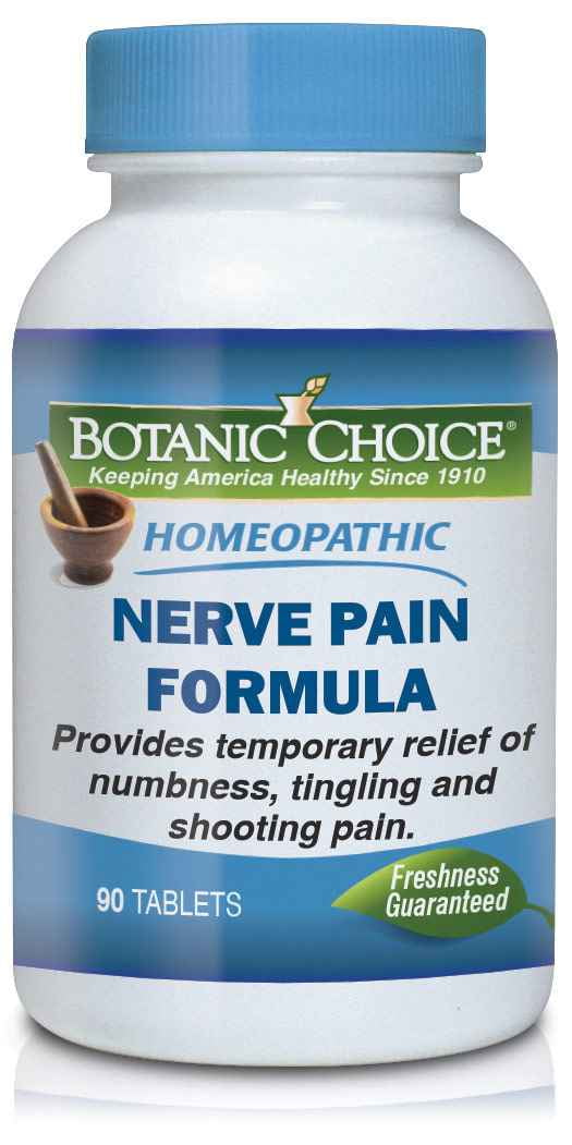 Botanic Choice Homeopathic Nerve Pain Formula , 90 tablets