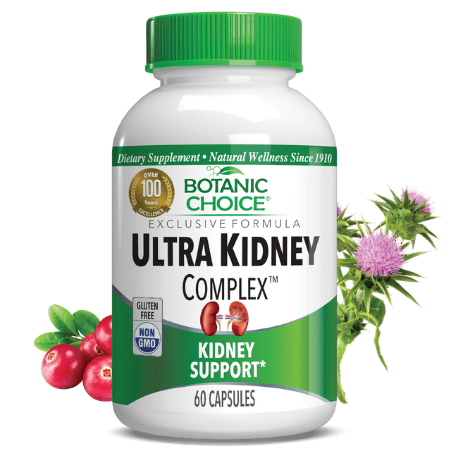 Botanic Choice Ultra Kidney Capsules, 60 Ct Daily Kidney Supplement
