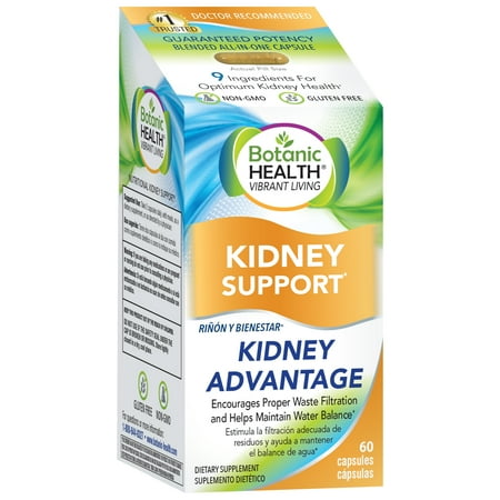 Botanic Health Kidney Advantage, 60 Ct