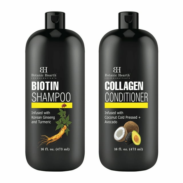 Botanic Hearth Biotin Shampoo and Conditioner with Collagen Fights