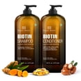 thumbnail image 1 of Botanic Hearth Biotin Shampoo and Conditioner Set with Ginger Oil and Keratin, Sulfate-Free Hair Care for Men and Women, 16 fl oz Each, 1 of 10