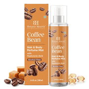 Botanic Hearth Coffee Bean Hair Perfume & Body Perfume Mist with Hyaluronic Acid – Alcohol-Free Body Spray for Long Lasting Fragrance & Hydration – Refreshing Coffee Scent, 3.4 fl oz / 100 ml
