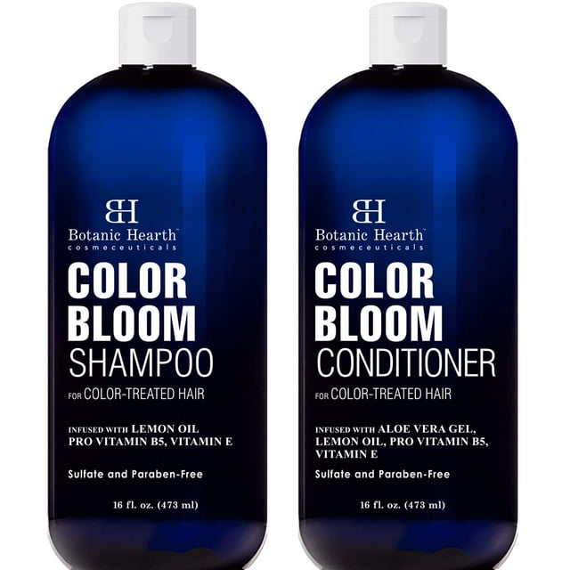 Botanic Hearth Color Bloom Shampoo and Conditioner for Color Treated