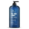 thumbnail image 1 of Botanic Hearth Tea Tree & Mint Body Wash, 16 fl oz | Moisturizing, Soothing, Deep Hydration, Promotes Healthy Skin | Ethically Sourced, Sulfate & Paraben Free, 1 of 10