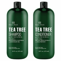 Botanic Hearth Tea Tree Shampoo and Conditioner Set for Itchy and Dry Scalp - 16 fl oz each