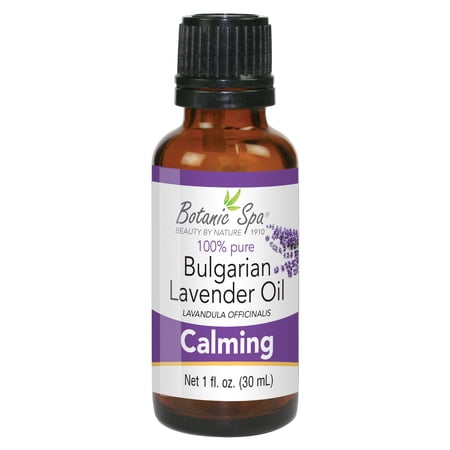 Botanic Spa 100% Pure Essential Oil Calming , Bulgarian Lavender, 1 Fl Oz
