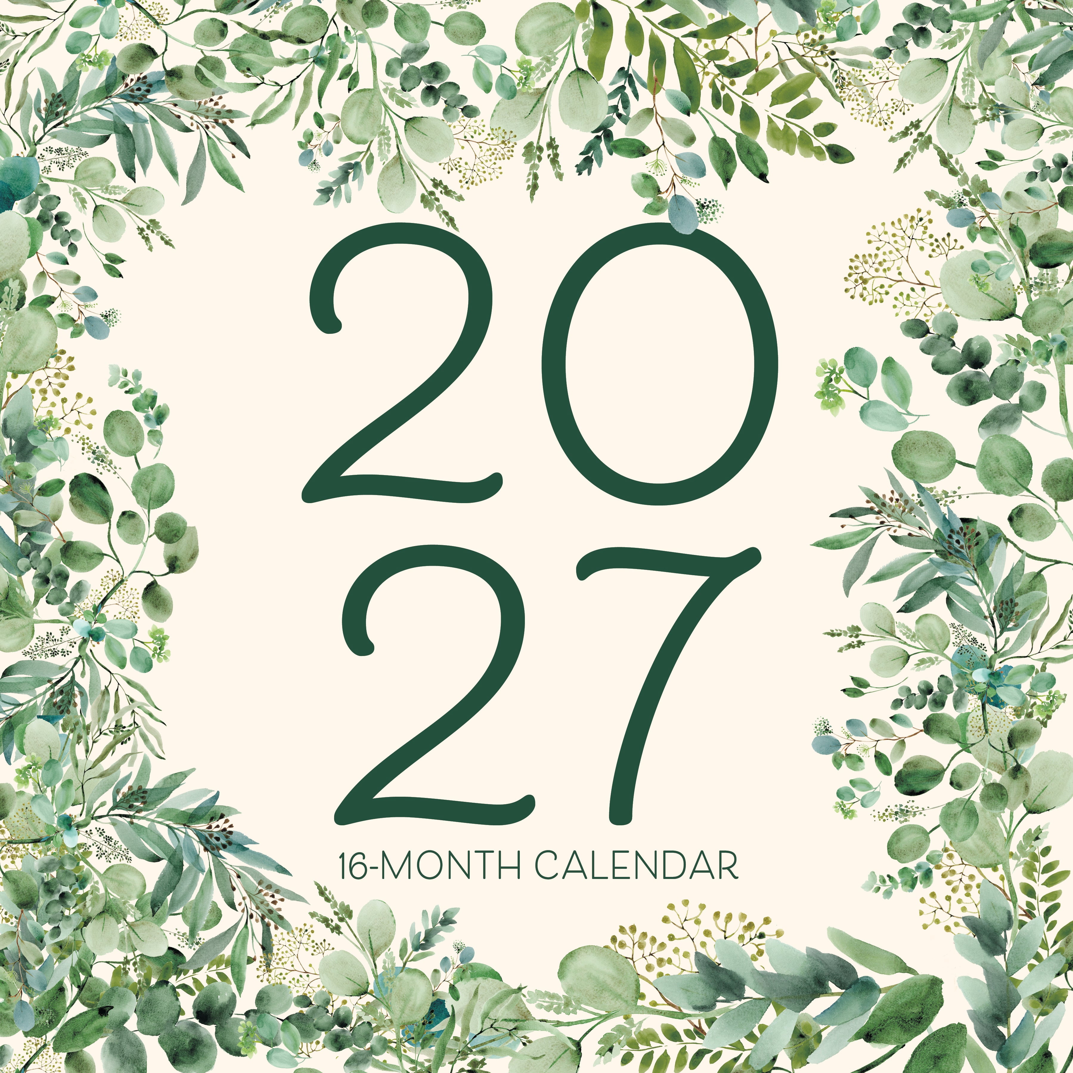 Willow Creek Press, Botanical 2027 Wall Calendar