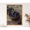 Botanical Acai Berry Art Nature Illustration Poster , Poster Print Only ...