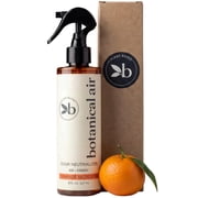 Botanical Air Plant-Based Odor Eliminator Spray   Natural Essential Oil Air Freshener for Home, Bathroom, Fabrics & Pet Areas   8 oz Orange Blossom