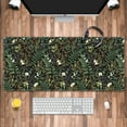 thumbnail image 1 of Botanical Art Nouveau Desk Mat - Sage Green Floral And Plant Detailed Design - Ideal Cute Office Decor & Extended Keyboard Mat, Cottage Core Mouse Pad XXL, Flower Desktop Mat Pad, 1 of 8