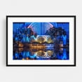 thumbnail image 1 of Botanical Blues - San Diego California Photography Black Framed Wall Art Print 16 x 24 inches, 1 of 4