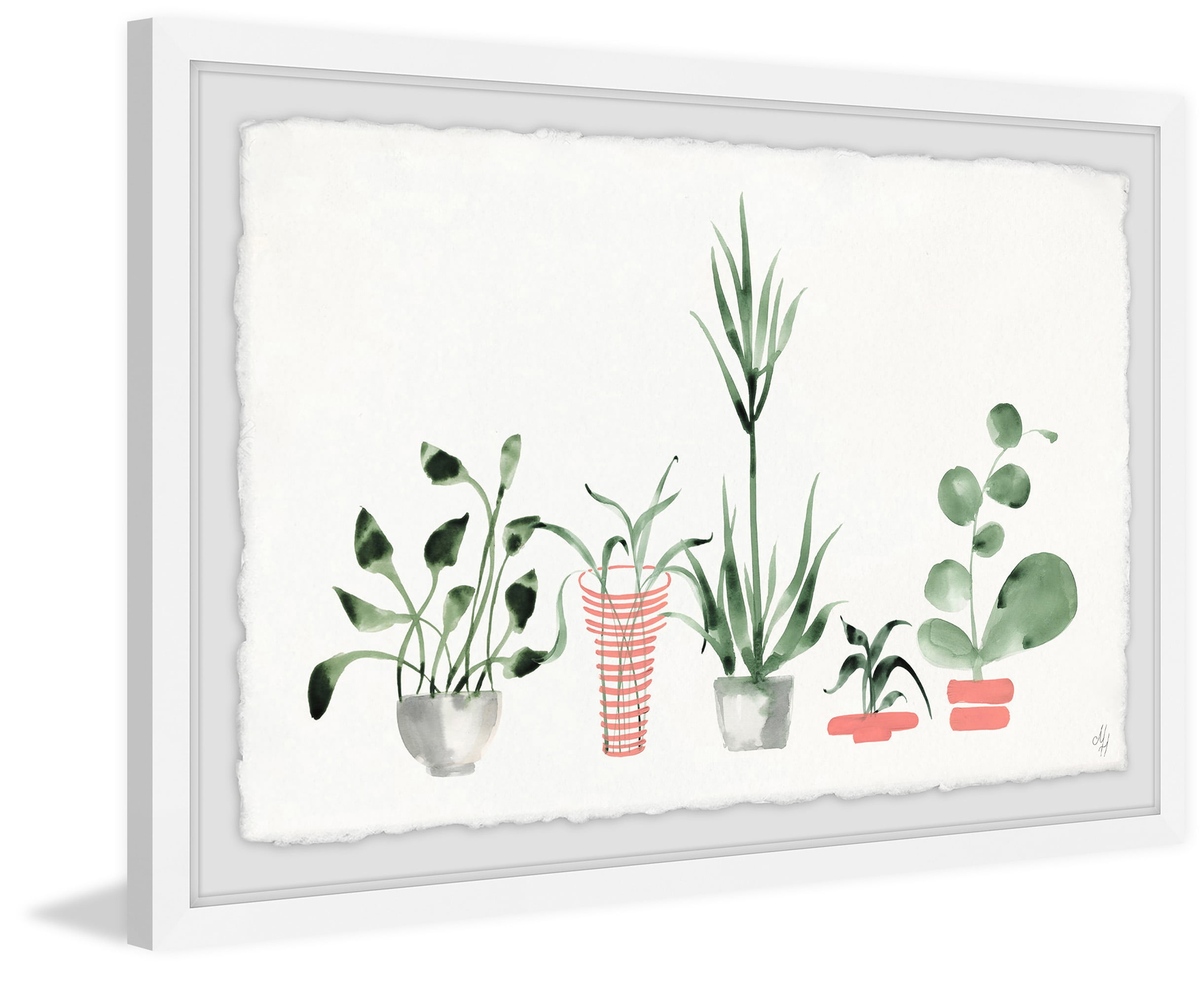 Botanical Bunch Framed Painting Print