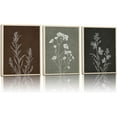 thumbnail image 1 of Botanical Canvas Wall Art Gallery Wrap Prints Minimalist Floral Posters Modern Botanical Artwork for Living Room Bedroom Bathroom Office Decor（Only canvas）, 1 of 6