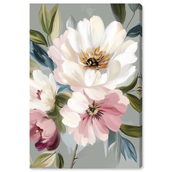 Botanical Daydream I Canvas Luxury Floral Art by Art Remedy, Gallery Wrapped, 20" x 30"