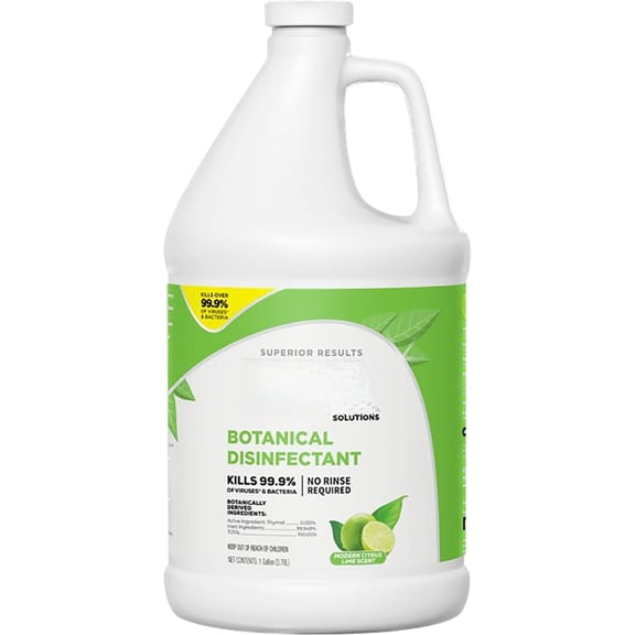 Botanical Disinfectant and Cleaner,  99% of Household  and Viruses, EPA Registered, 1 Gallon