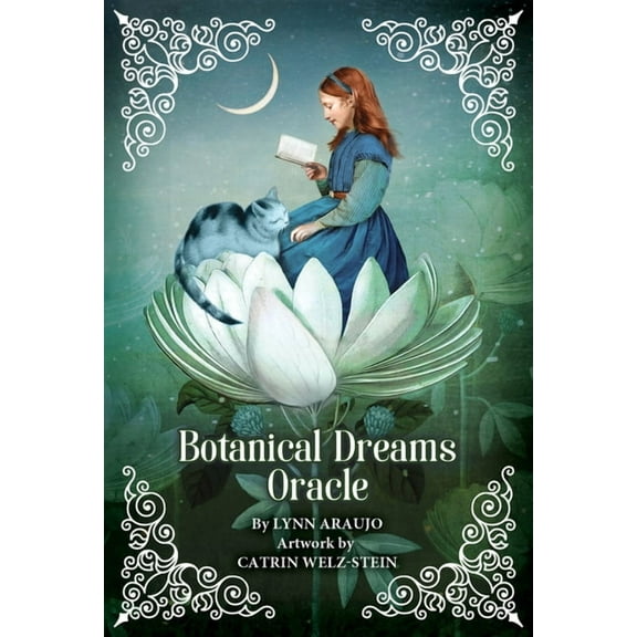 Botanical Dreams Oracle: 56 Borderless Cards, Lush Collage Art by Popular Artist Catrin-Welz Stein, 68-Page Illustrated , (Hardcover)