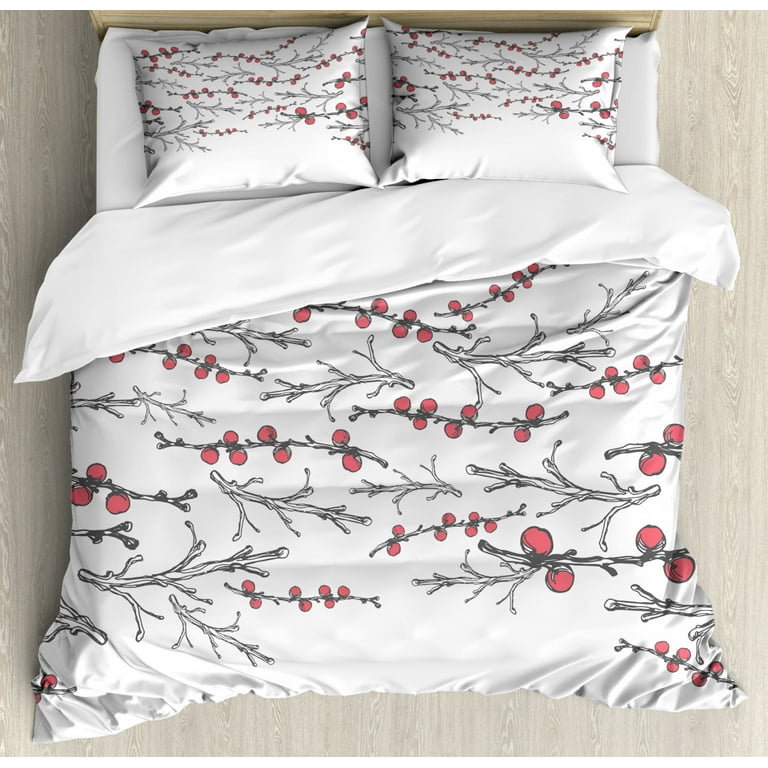 Large Berry Branch: 1 Piece: White or Red Large Berry Branch: 1 Piece: White or Red