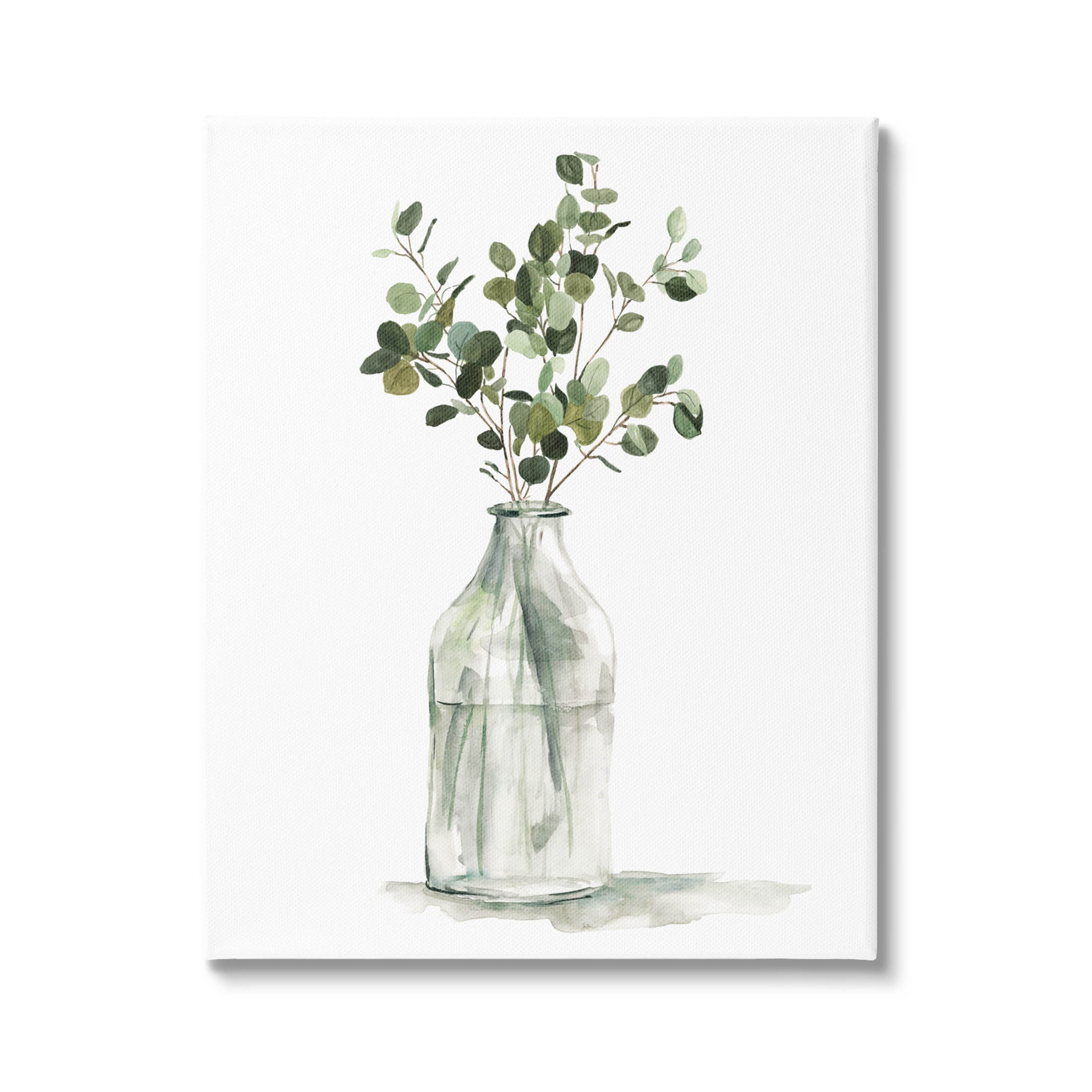 Botanical Eucalyptus Arrangement Botanical & Floral Graphic Art Gallery Wrapped Canvas Print Wall Art