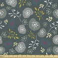 thumbnail image 1 of Ambesonne Botanical Fabric by the Yard Upholstery, Forest Elements and Blots, 2 Yards, Multicolor, 1 of 5
